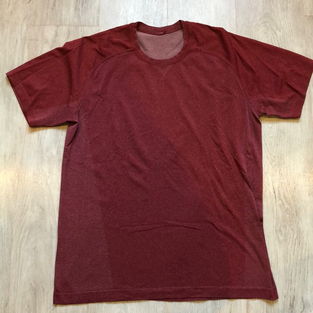 Lululemon Mens Red Shirt